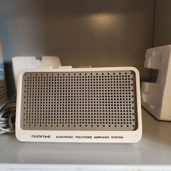 Vintage : DUOFONE : Telephone Amplifier : RADIO SHACK Cat. No. 43-278 : Tested - Picture 4 of 12